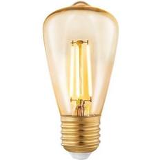 Eglo led 3 trin Eglo E27 ST48 3.5W 270LM 2200K 3-TRIN AMBER KOLLI 8 Fjernlager, 4-5 dages levering