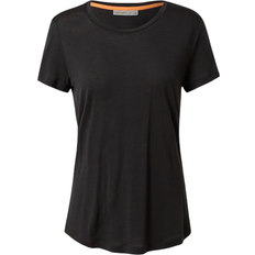 Icebreaker Damen Oberteile Icebreaker Merino Sphere II Short Sleeve Scoop T-shirt - Black