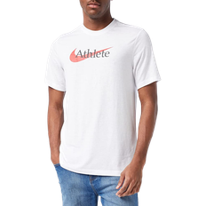 Nike Dri-FIT Swoosh Training T-Shirt Men - White/University Red