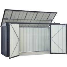 Grau Schuppen für Mülleimer Vitavia Gerätehaus Tonnen-Depot Easy 7x3 3bins (Gebäudefläche )