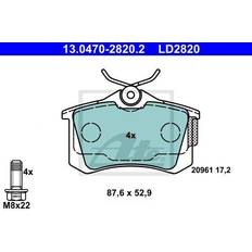 ATE Ceramic 13.0470-2820.2 Jeu de Plaquettes de Frein Audi: A1 Sportback, A3 3/5 Portes