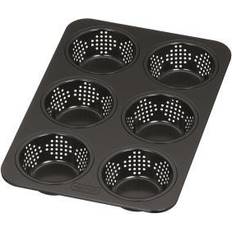 Nero Stampi per Muffin Kaiser 2300651347 Panini, Forato, Nero Stampo per Muffin