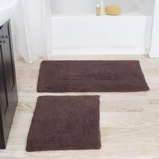 Brown Non-Slip Bath Mats Lavish Home Bath