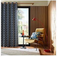 Orla Kiely Linear Stem Whale Blue 66x72