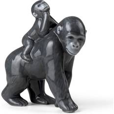 Royal Copenhagen Dekorationsfigurer Royal Copenhagen Årsfigur 2023 Gorilla med baby Dekorationsfigur 13cm