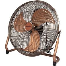 Floor Fans Schallen Copper Metal High Velocity Cold Air Circulator Adjustable Floor Fan