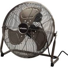 Floor Fans Schallen Gunmetal Grey Black Cold Air Circulator Adjustable Floor Fan with 3 Speed