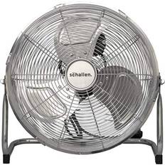 Floor Fans Schallen Chrome Silver Air Circulator Fan 3
