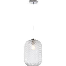 ECO-Light Loftlamper ECO-Light Ashford S15 Hængelampe Med Glasskærm Klar Pendel
