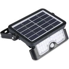 C Éclairage au Sol V-TAC Lampe Murale Solaire LED 5W 30LED Alimentée Crépuscule 4000K IP65 Éclairage au Sol