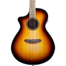 Breedlove Discovery S Concert Cedar CE LH Edgeburst Left-Handed Electro-Acoustic Guitar