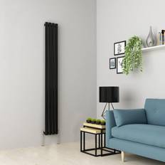 WarmeHaus Radiator Oval Panel Central Heating Space Saving Radiators for Bathrooms, Kitchen, Hallway, Room