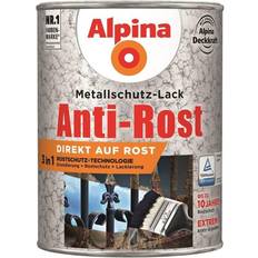 Malerfarbe Alpina Metallschutz-Lack Hammerschlag 2.5L
