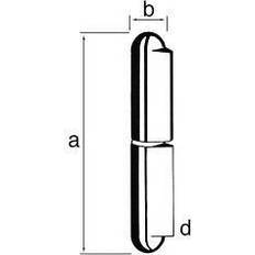 Profilrolle KO 40 Band-L.80mm