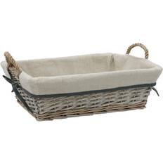 JVL Arianna Rectangular Willow Wash Basket