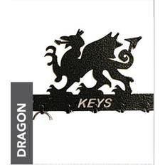 Barato Revisteros Poppy Forge Welsh Dragon Key Holder. Solid Newspaper Rack