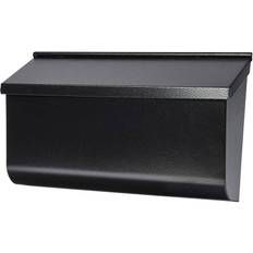 Architectural Mailboxes Gibraltar Woodlands Medium Capacity Galvanized Steel Black