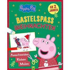 Peppa Wutz Bastelkisten Peppa Pig Bastelspaß Weihnachten: Ausschneiden, Kleben, Malen