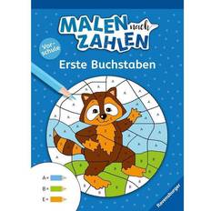 Plastic Creativity Sets Ravensburger Malen nach Zahlen, Vorschule: Erste Buchstaben