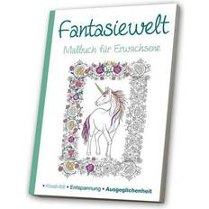 Economico Libri da Colorare Malbuch für Erwachsene Meine Fantasiewelt