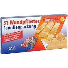 Wundmed Wundpflaster Familienpackung 6 GrÃ¶ssen