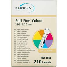 Lancetter Klinion Lancetter 28G 210 stk