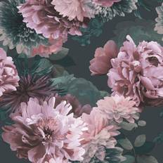 Wallpapers Muriva Issey Wallpaper Green Blush Lipsy 144061