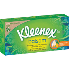 Günstig Händedesinfektion Kleenex Taschentücherbox balsam 56 Tücher