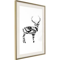 Artgeist Poster Marble Stag 20x30 Tavla