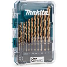 Makita bit set Makita HSS-TiN Drill Bit Set 13 Piece