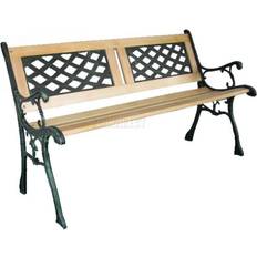 Birchtree 3 Seater Cross Lattice Garden Bench