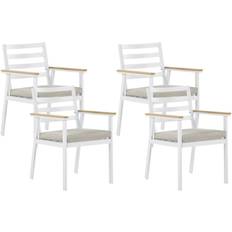 Beliani Set of 4 Garden Garden Dining Chair