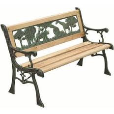 Brown Kids Outdoor Furnitures Samuel Alexander 2 Seater Garden Bench