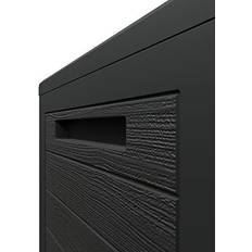 Haveopbevaringsboks 300L 120x46x57 cm Anthracit Grå