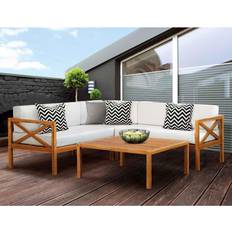 Garden & Outdoor Furniture Greenhurst Kemberton Corner Sofa Outdoor Lounge Set