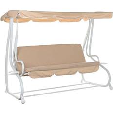 Beige Garden Benches Dkd Home Decor Beige Swing Garden Bench