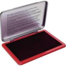 Rosso Tamponcini Trodat 9072M Imprint, Cuscinetto imbevuto di Inchiostro di Colore Rosso a base acqua, per Timbri Manuali, per Formati Medi, Misura 110 x 70 mm, Struttura in Metallo e Plastica