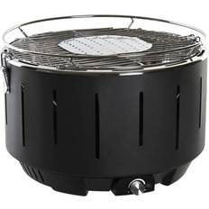 No lid Charcoal BBQs Dkd Home Decor Steel PVC 34,5