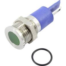 TRU Components LED Signallampe Grøn 12 V DC/AC 200 mcd