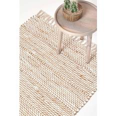 Natural Carpets Homescapes 160 230 Horizon Chevron Hemp Chindi Natural