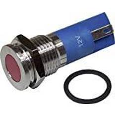 TRU Components LED Signallampe Rød 12 V DC/AC 60 mcd