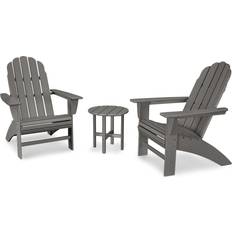 Patio Furniture Polywood Vineyard Adirondack Outdoor Lounge Set