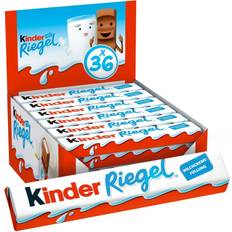 Confectionery & Biscuits Kinder Riegel Chocolate Bar 760g 36pcs