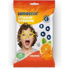 Orange Bonbons & Pastillen SANOSTOL Vitamin-Bonbons Orange 75 Gramm