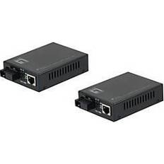 Trasmettitori Audio e Video Wireless LevelOne FVT-2202 Convertitore Multimediale Di Rete 100 Mbit/s Nero