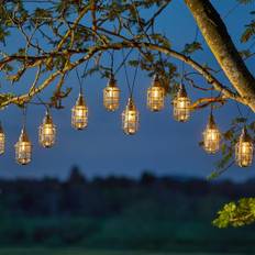 Outdoor Lighting - Warm White String Lights Smart Solar Anglia Solar-Powered String Light