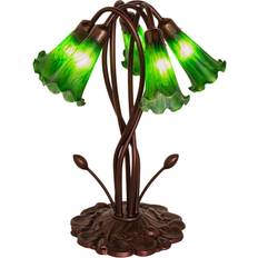 Indoor Lighting Ground Lighting Meyda Tiffany 15386 16.5"H Lily Ground Lighting