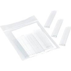 10 Mærkningsetiketter Med Clips Transparent