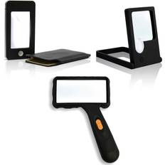 EyePower Pocket Magnifying Glass 4 LEDs 1.25x 4x Incl