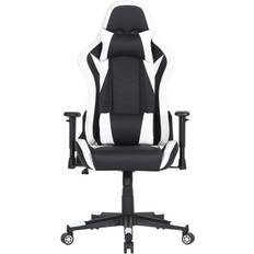 Hanover Commando Gas Lift 2-Tone Gaming Chair, Faux Leather, NO Cushions